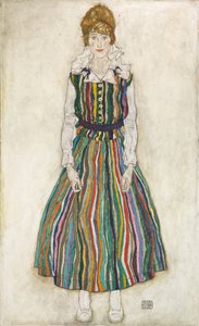 Portrait of Edith the artist