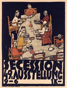 Poster Advertising Secession 49 Exhibition