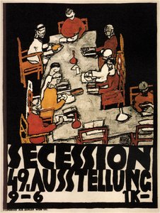 Poster for the Vienna Secession 49th Exhibition