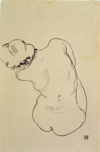 Reclining Nude - Back View, 1918