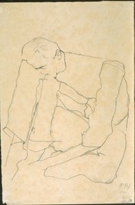 Seated Man (verso)