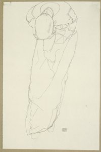 The Monk by Egon Schiele