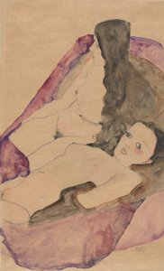 Two Reclining Nudes, 1911