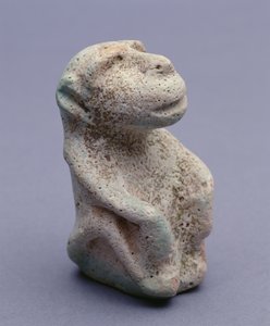 Baboon Statuette