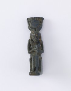 Figure of Isis and Horus, possibly Ptolemaic Period, 305-30 BC