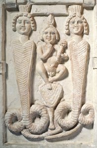 Harpocrates on Lotus, Coptic