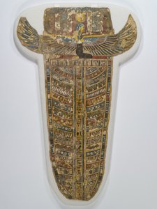 Painted Mummy Covering (Apron), 305-30 BC