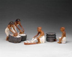 Bakers and Brewers from the Tomb of Meketre