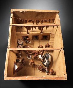 Model of a Slaughter House from the tomb of Meketre