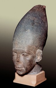 Portrait of Amenemhat I by Egyptian 12th Dynasty