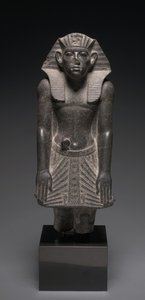 Statue of Amenemhat III, c.1859-1814 BC by Egyptian 12th Dynasty