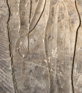 Egyptian Antiquity: Ankh Hieroglyphs. Tomb of Kherouef (TT192) (18th Dynasty) by Egyptian 18th Dynasty