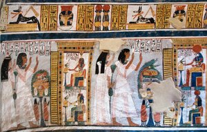 Egyptian Antiquity: People of the Tomb of Roy by Egyptian 18th Dynasty