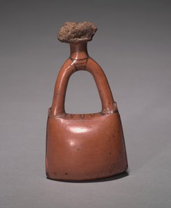 Flask in the Form of a Leather Bag, New Kingdom, c.1415-1381 BC by Egyptian 18th Dynasty