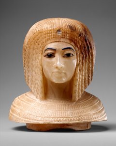 Lid in the Shape of a Royal Woman