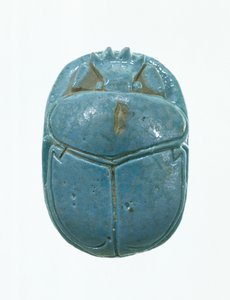 Marriage scarab of Amenhotep III and Queen Tiye, New Kingdom