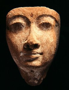 Mask, New Kingdom by Egyptian 18th Dynasty