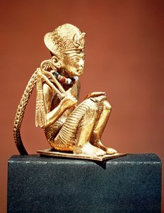 Pendant representing Amenophis III from the tomb of Tutankhamun, New Kingdom