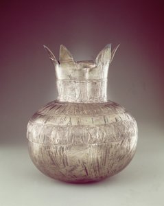 Pomegranate Vase, from the Tomb of Tutankhamun, New Kingdom by Egyptian 18th Dynasty