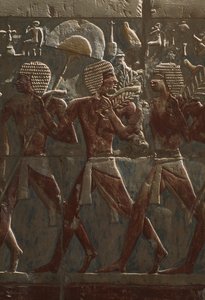 Relief Depicting a Parade in Honour of the Goddess Hathor (detail)