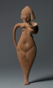 Statuette of a Serving Girl by Egyptian 18th Dynasty