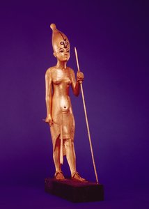 Statuette of the king, from the Tomb of Tutankhamun, New Kingdom