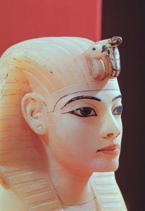 Stopper from One of the Canopic Urns, from the Tomb of Tutankhamun, New Kingdom