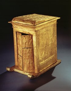 The Golden Shrine of Tutankhamun by Egyptian 18th Dynasty