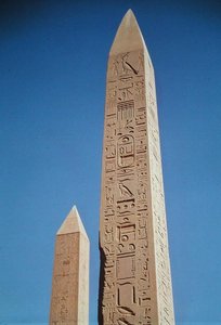 The Obelisks of Tuthmosis I and Hatshepsut at the Great Temple of Amun