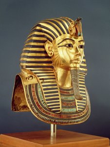 The funerary mask of Tutankhamun