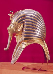 The Gold Mask, from the Treasure of Tutankhamun, c.1340 BC