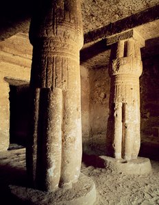 View of the Tomb Chapel of Meryre, New Kingdom by Egyptian 18th Dynasty