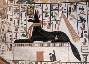 Anubis Tomb Nefertari by Egyptian 19th Dynasty