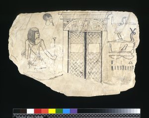 Ostracon, New Kingdom