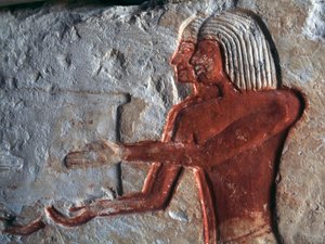 Relief depicting carriers, Leteya