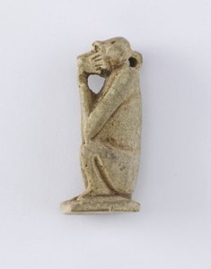 Seated monkey, New Kingdom, c.1292-1190 BC