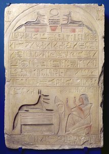 Stela of General Kasa, New Kingdom