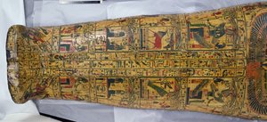Detail of the Cover of the Mummy of Nesyamun by Egyptian 20th Dynasty