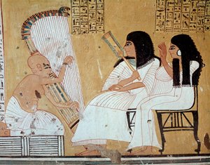Musicians by Egyptian 20th Dynasty