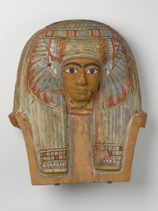 Face from a Wooden Coffin Lid