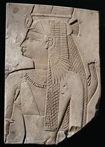 Relief of a Divine Consort, Late Period, c.780-656 BC