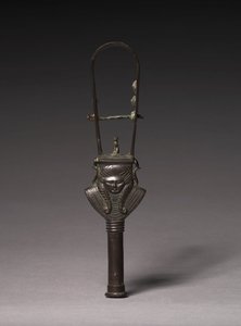 Arched Sistrum, 380-343 BC by Egyptian 30th Dynasty