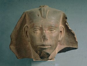 Head of King Djedefre, from Abu Roash, Old Kingdom, c.2565-2558 BC