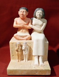 Statuette of the Dwarf Seneb and His Family