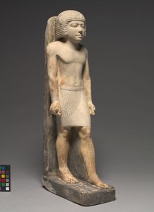 Striding Statue of Minnefer by Egyptian 5th Dynasty