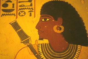 Sennufer Holding Sceptre, Mayor of Thebes by Egyptian Egyptian