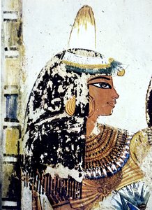 Egyptian Tomb Wall Painting by Egyptian Egyptian