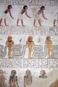 Nubian Black Slaves, Tomb of Ramses IX, Luxor by Egyptian Egyptian