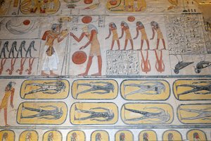 Tomb of Ramses IX, Luxor by Egyptian Egyptian