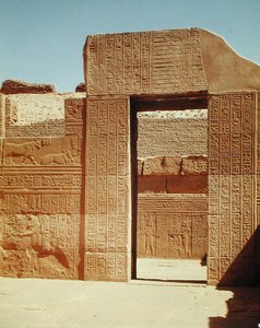 Gateway to the Third Hypostyle Hall by Egyptian Ptolemaic Period